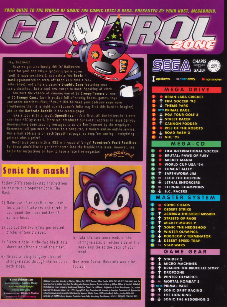 Sonic - The Comic Issue No. 064 Page 1